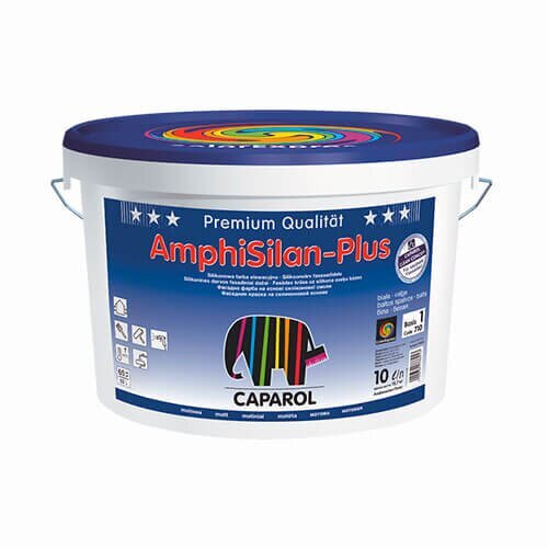 Краска фасадная силиконовая CAPAROL EXL AmphiSilan-Plus Base 1 XRPU 10 л
